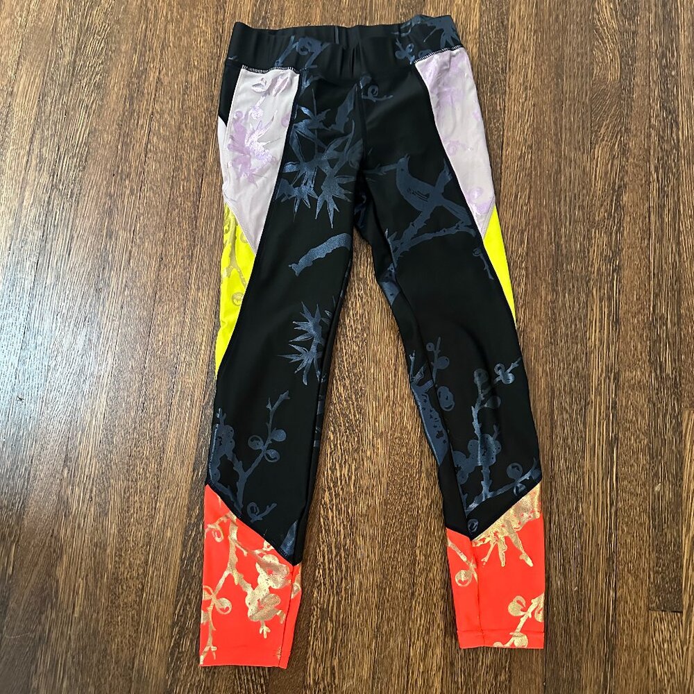Cynthia Rowley metallic yoga pants - size S